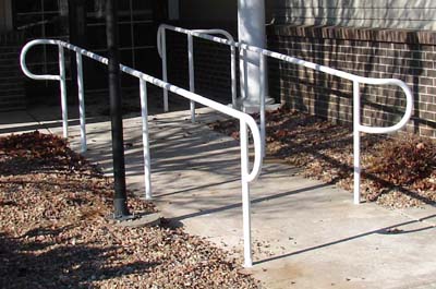 Custom Handrail at Nursing Home