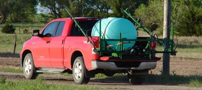 KCE Slide-in Pickup Sprayer Operates With Electric Pumps